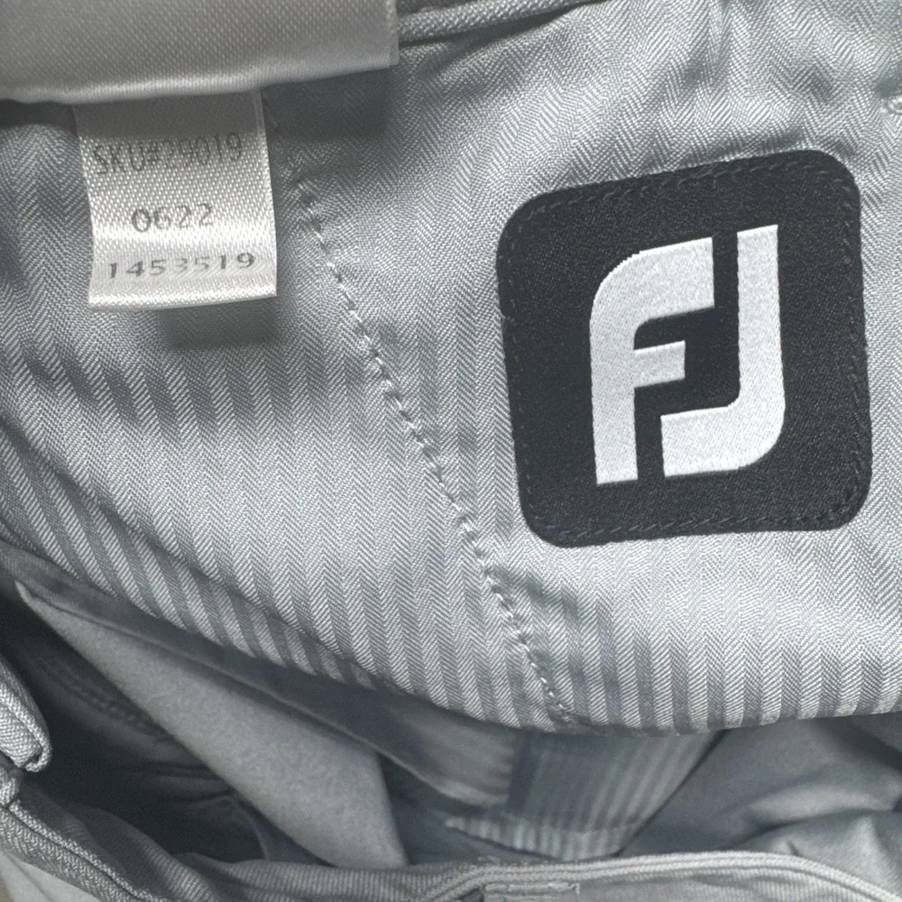 Footjoy FJ Men's‎ Golf Pants 38x30 (fits 38x25) Gray Stretch Performance Sports